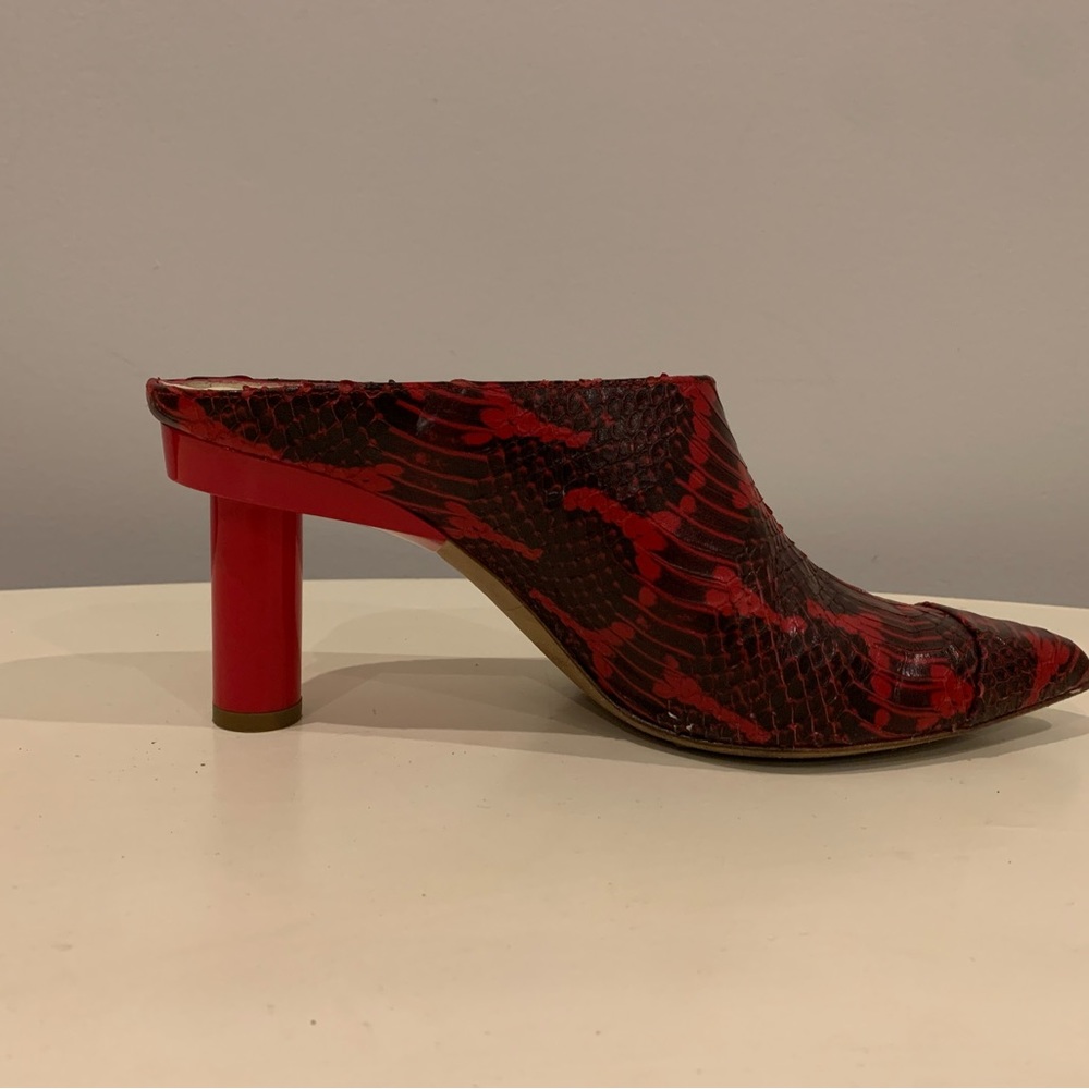 Tibi,Italy snake skin new size 7